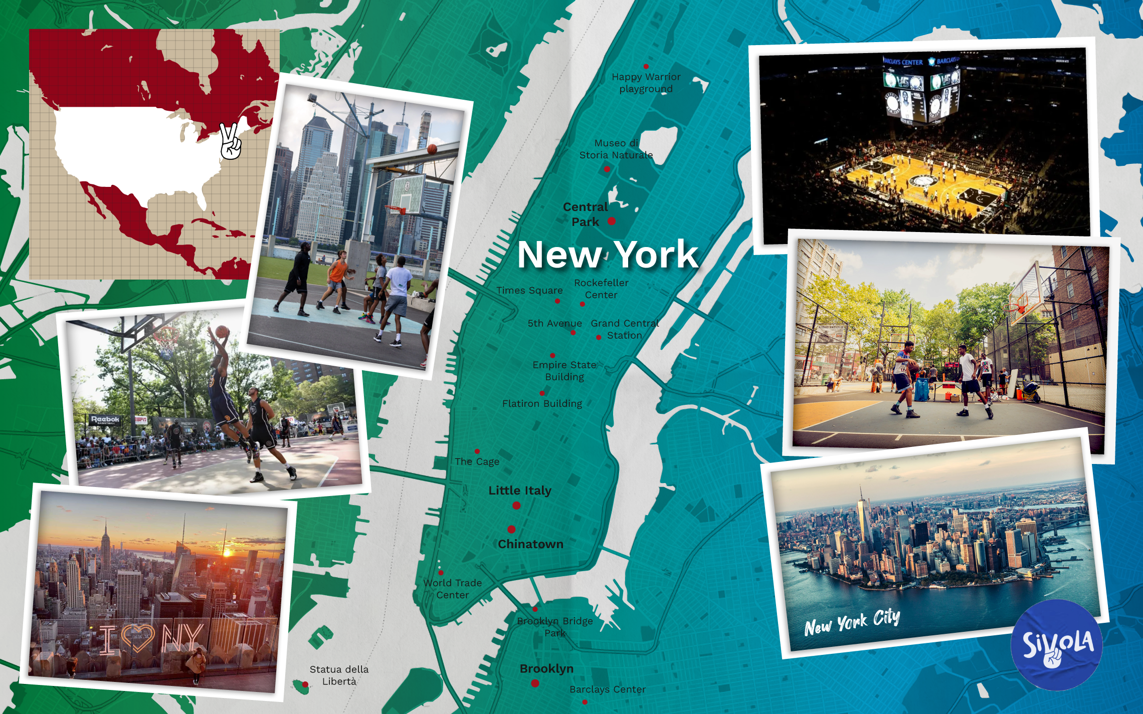 viaggio new york NBA