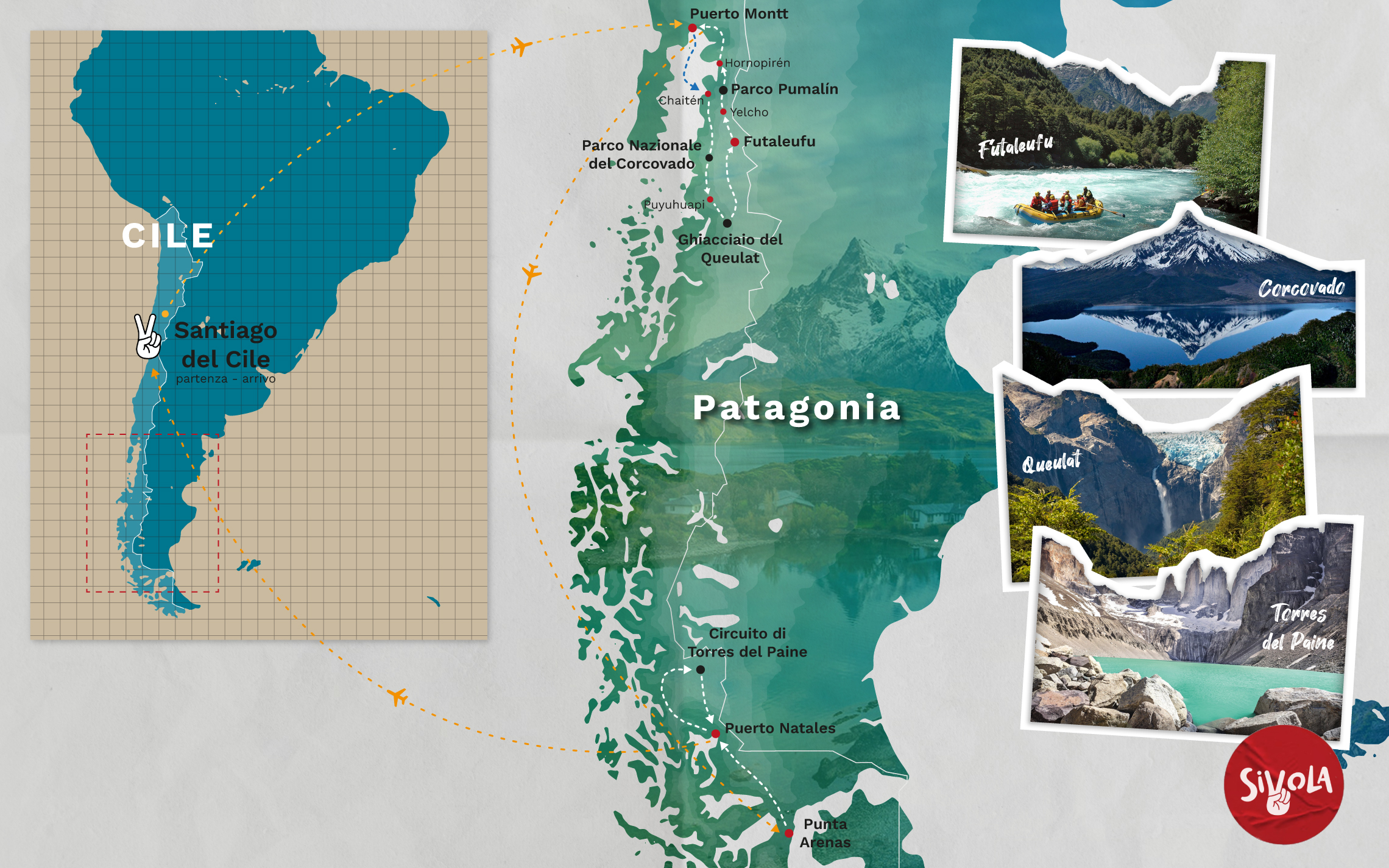 Viaggio di gruppo Patagonia